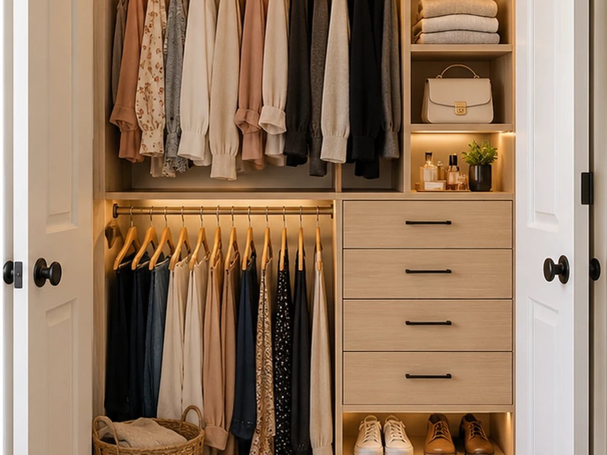 Small Closet Makeover Ideas for Apartments