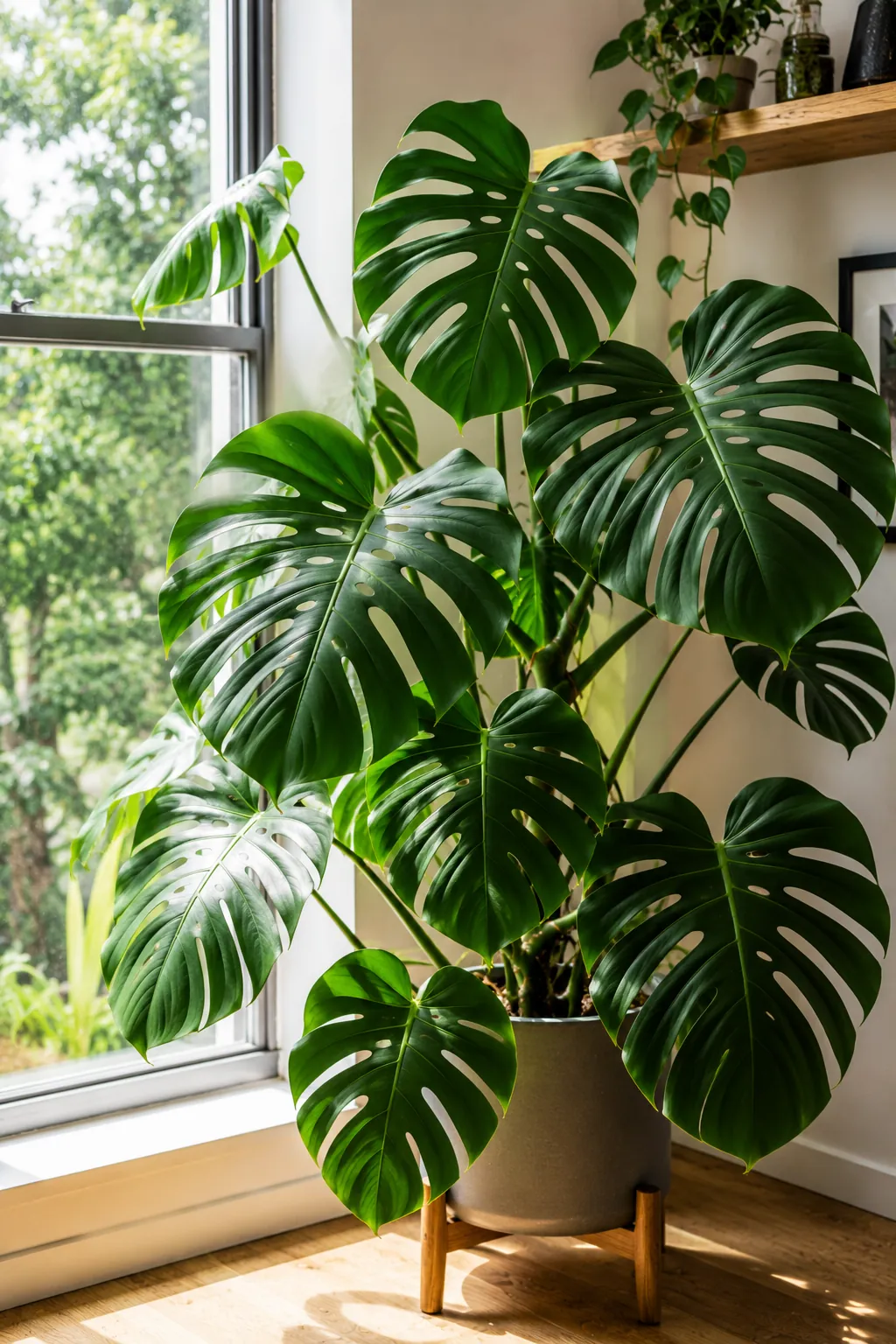 How much light does your monstera need