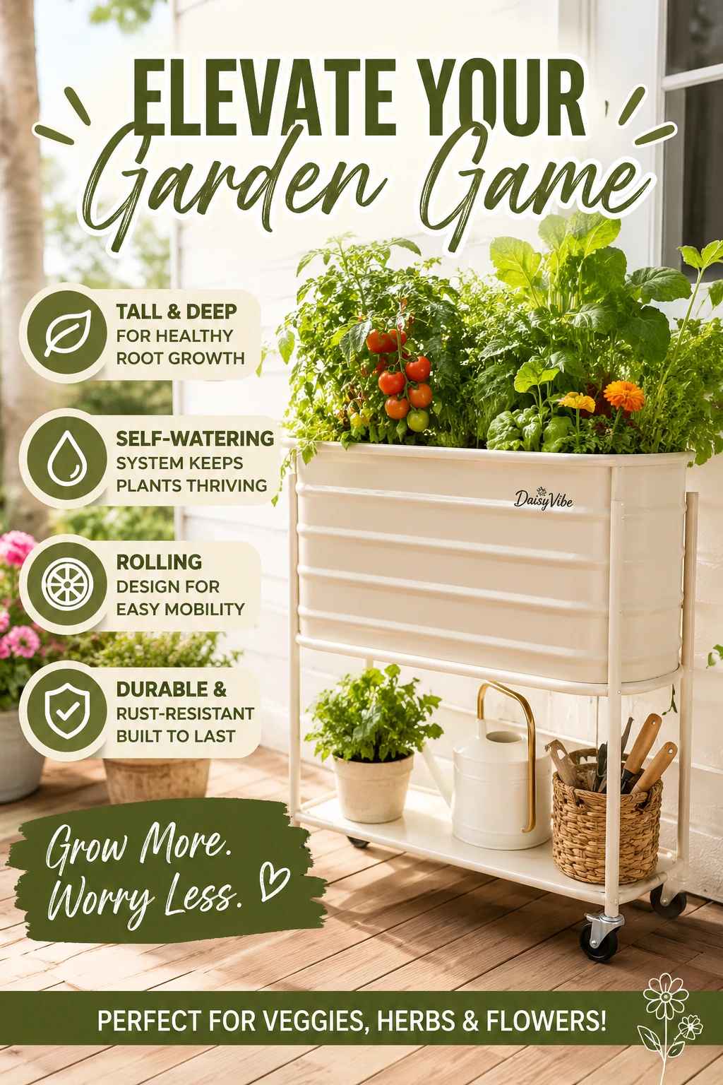 Modern Raised Bed Design
