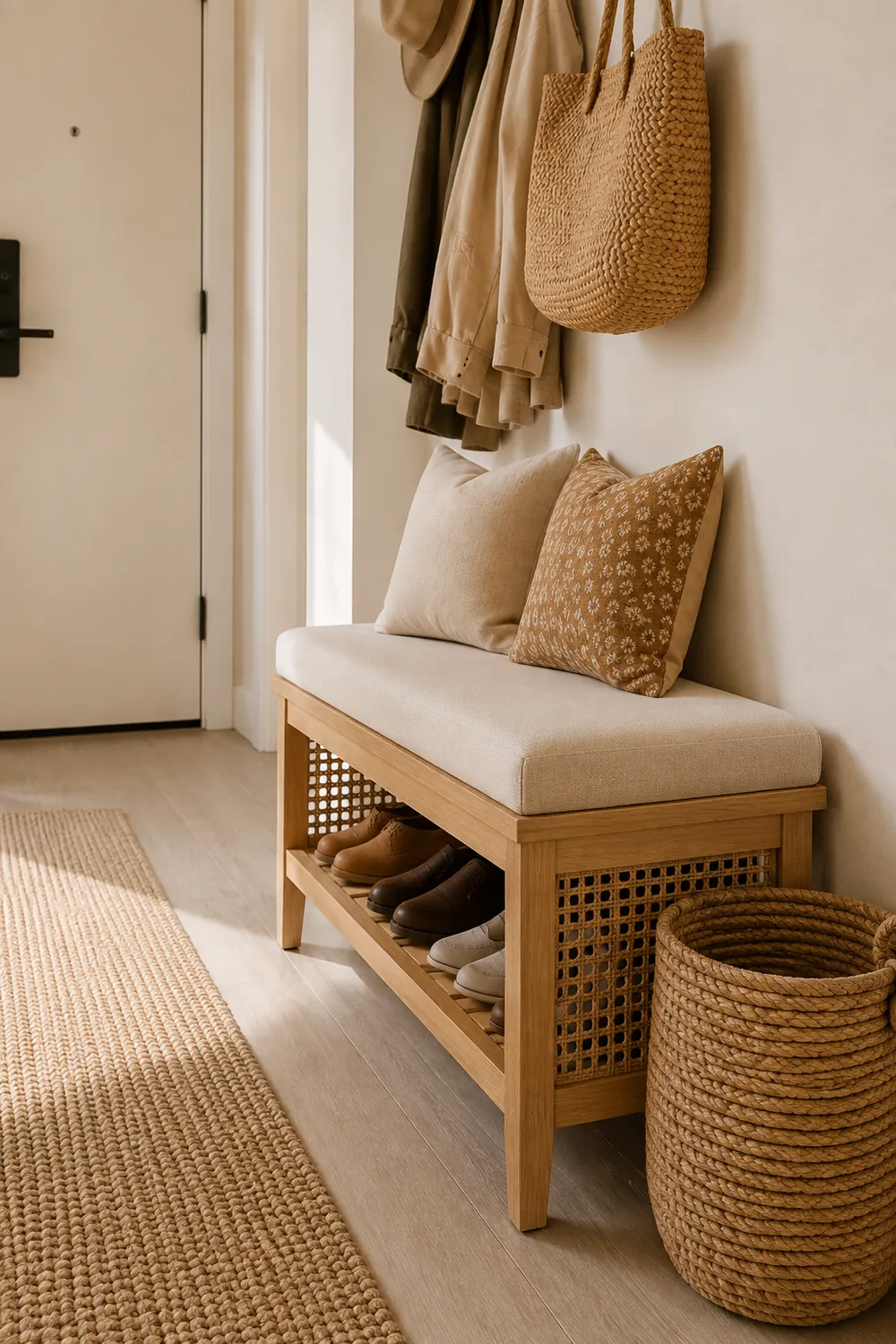 finished entryway