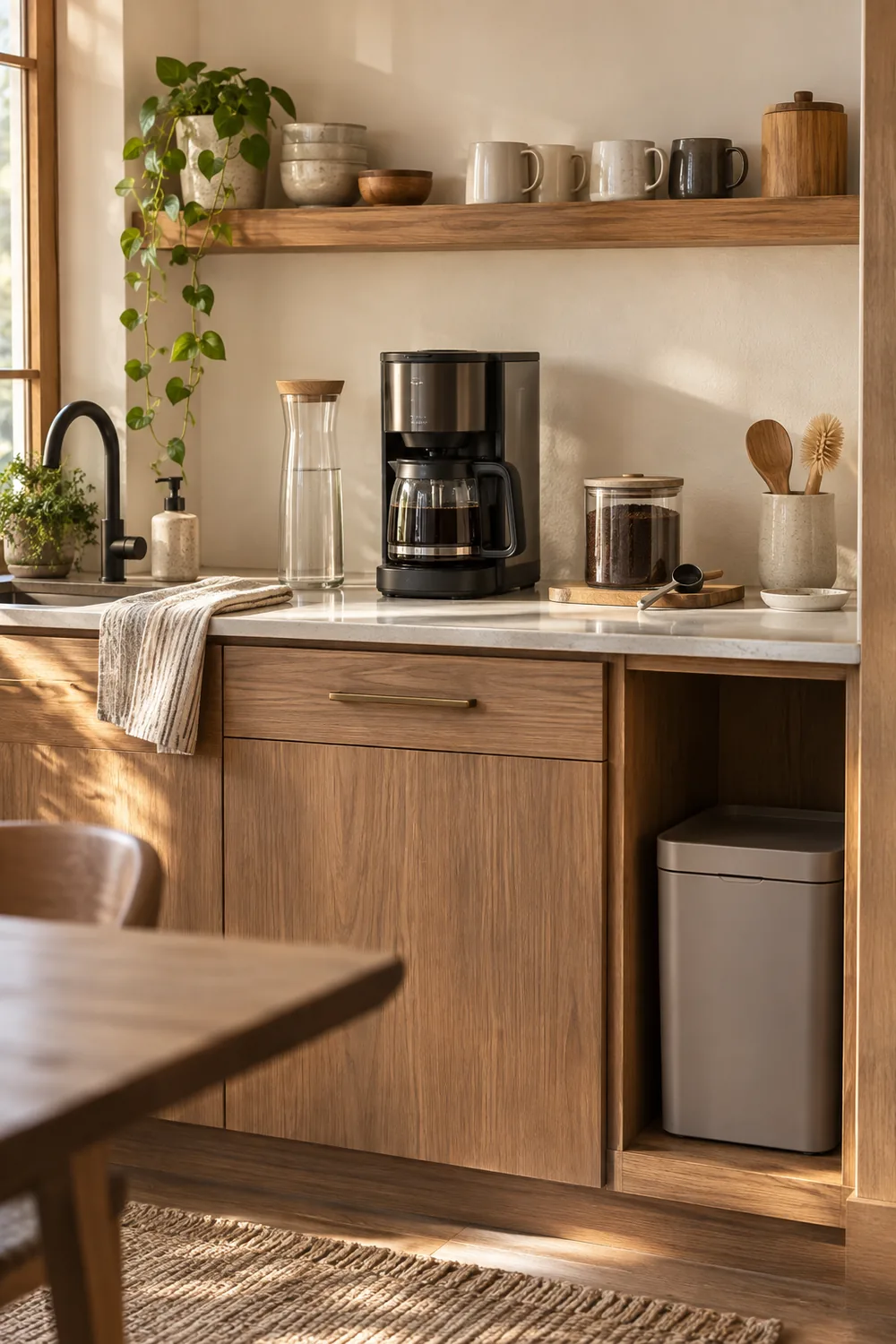 Complete Essentials-Only Coffee Station