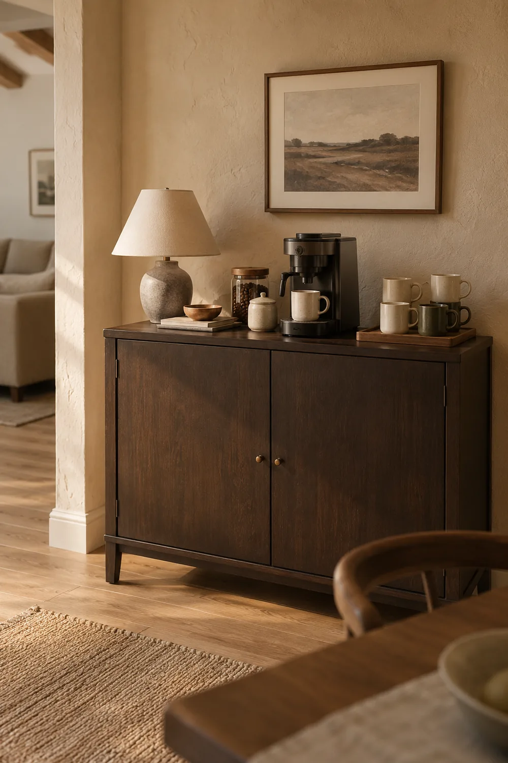 inplanty-espresso-cart-setup