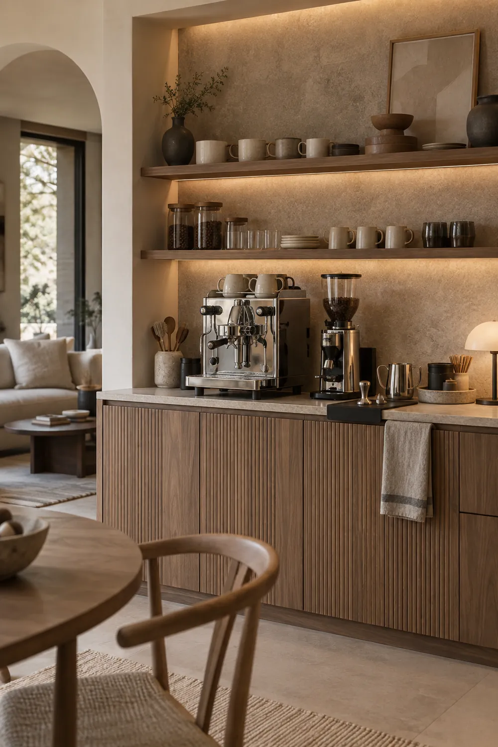 Premium option Espresso station
