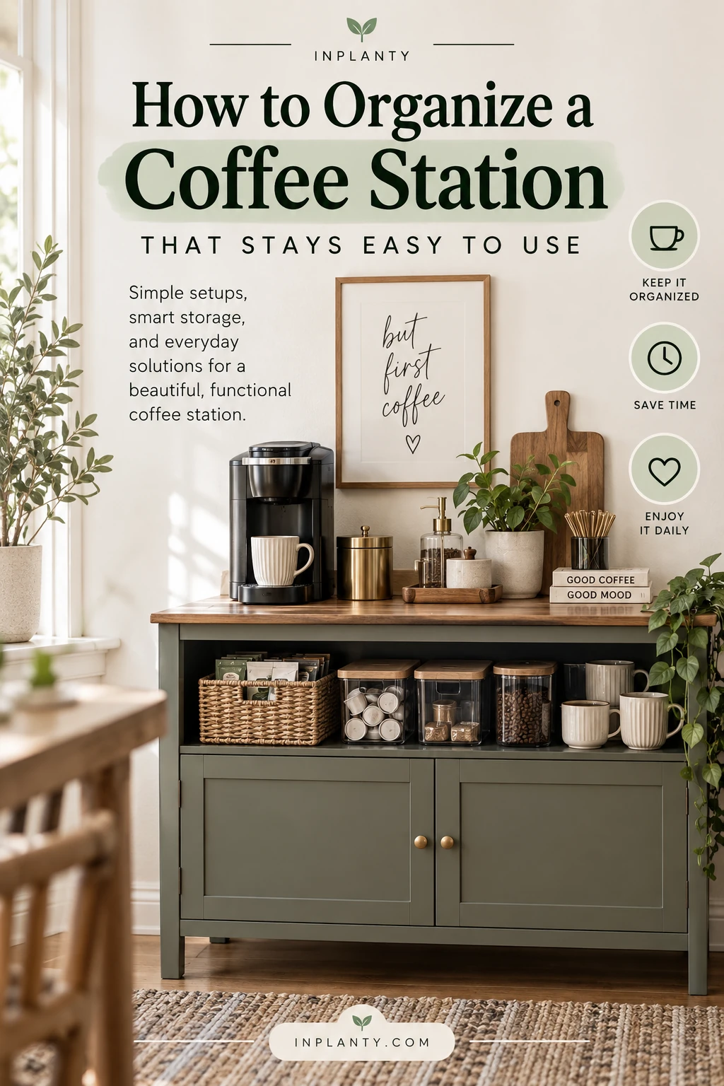 How to Organize a Coffee Station That Stays Easy to Use